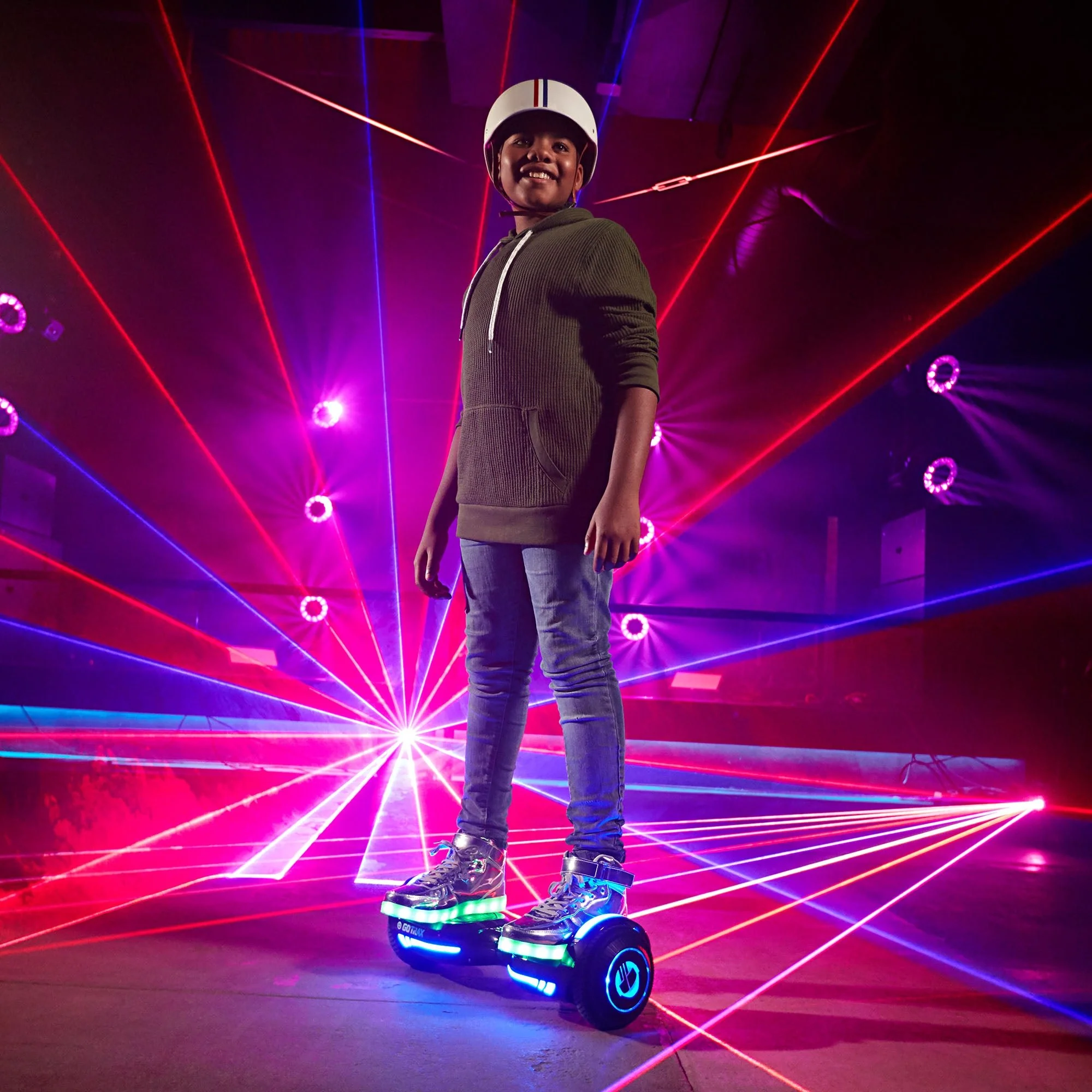 Glide Chrome Bluetooth Hoverboard 6.5" - Image 4