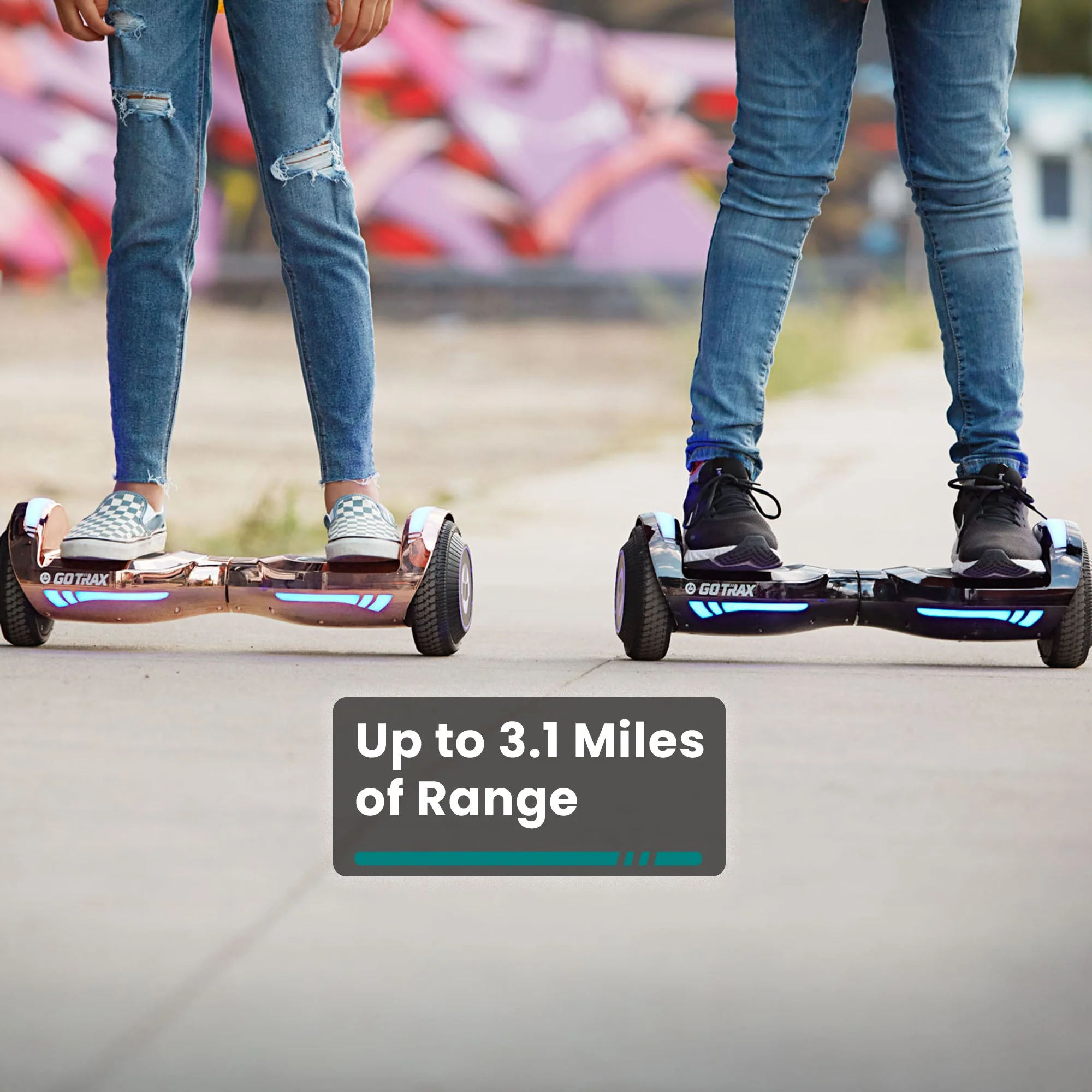 Glide Chrome Bluetooth Hoverboard 6.5" - Image 6