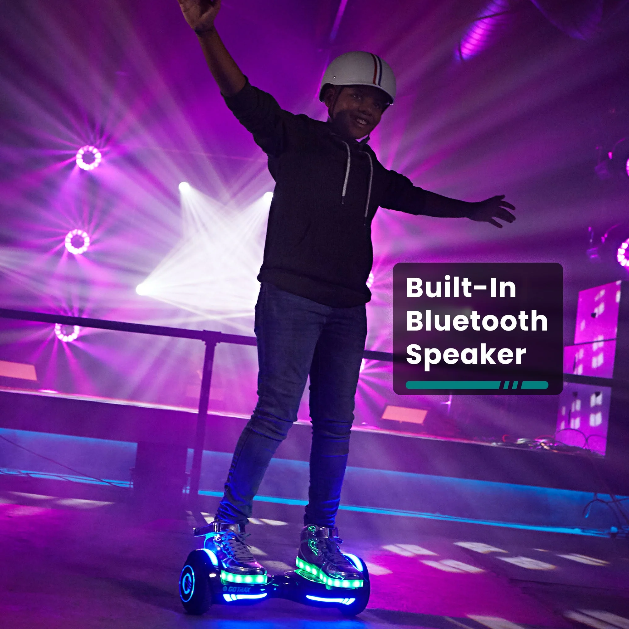 Glide Chrome Bluetooth Hoverboard 6.5" - Image 7