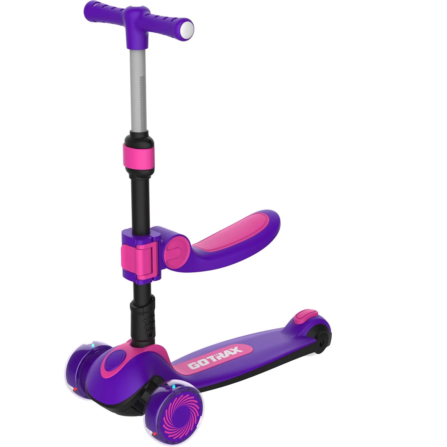 KS2 2-in-1 Sit and Scoot Kick Scooter for Kids - Image 6