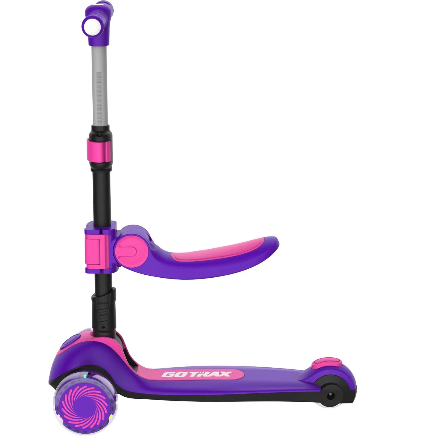 KS2 2-in-1 Sit and Scoot Kick Scooter for Kids - Image 9