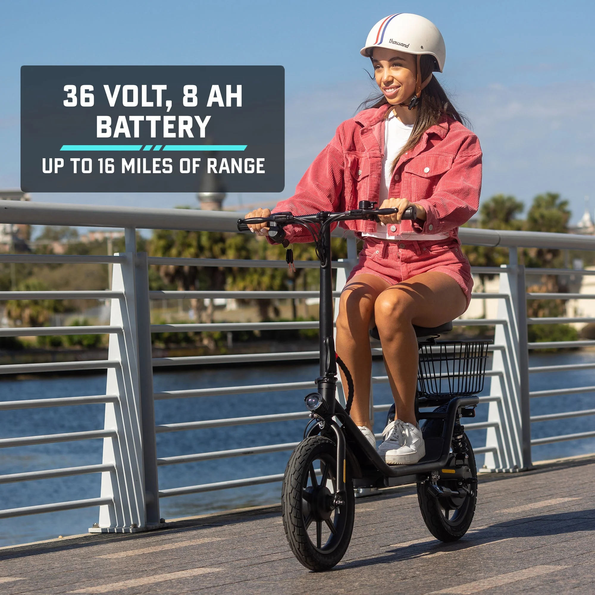 Flex Campus Electric Scooter with Seat - Image 9